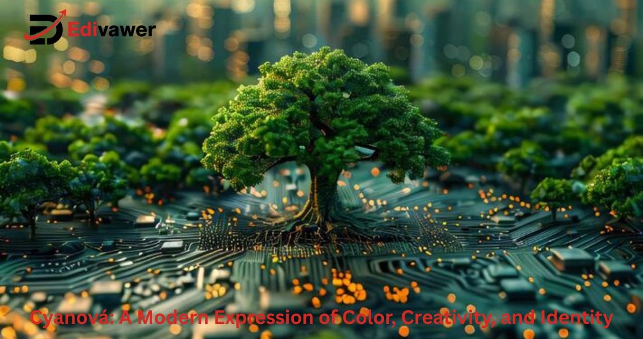 Cyanová: A Modern Expression of Color, Creativity, and Identity